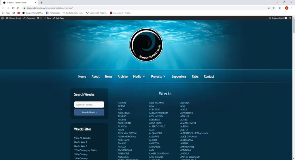 Shipwreck Database 1